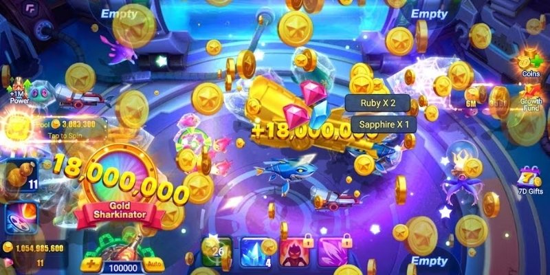 Giải Jackpot siêu giá trị trong game bắn cá H5 